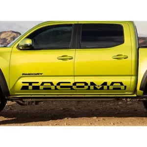 Toyota Tacoma ROCKER PANEL Vinyl Decal Sticker Graphics Kit, TRD 4x4 off-road Door Decals vinyl decals for 2013-2023 Toyota Tacoma