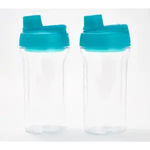 LocknLock Set of 2 Tritan Shaker Bottles w/ Locking Lids LocknLock Set of 2 Tritan Shaker Bottles w/ Locking Lids