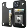 PU Leather Wallet Phone Case for iPhone 18 Pro Max 18 Pro 17 Pro Max 16 15 14 13 12 Series, 3-Card Holder with Cash Pocket, Kickstand & Magnetic Closure, Shockproof Protective Case,Phone Case for iPhone 18 Pro Max 18 Pro