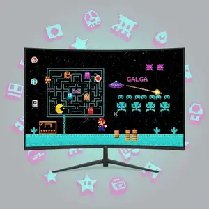 Z-EDGE UG27 27-Inch Curved Gaming Monitor | 200Hz DisplayPort | 144Hz HDMI | 1ms Response | 1500R