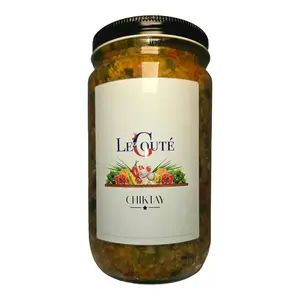 Haitian Chiktay 32 oz Large Traditional Canned Dish - Natural, Organic Ingredients, Aromatic Spices, Healthy Flavorful Veggie Food for Families (COD Available)