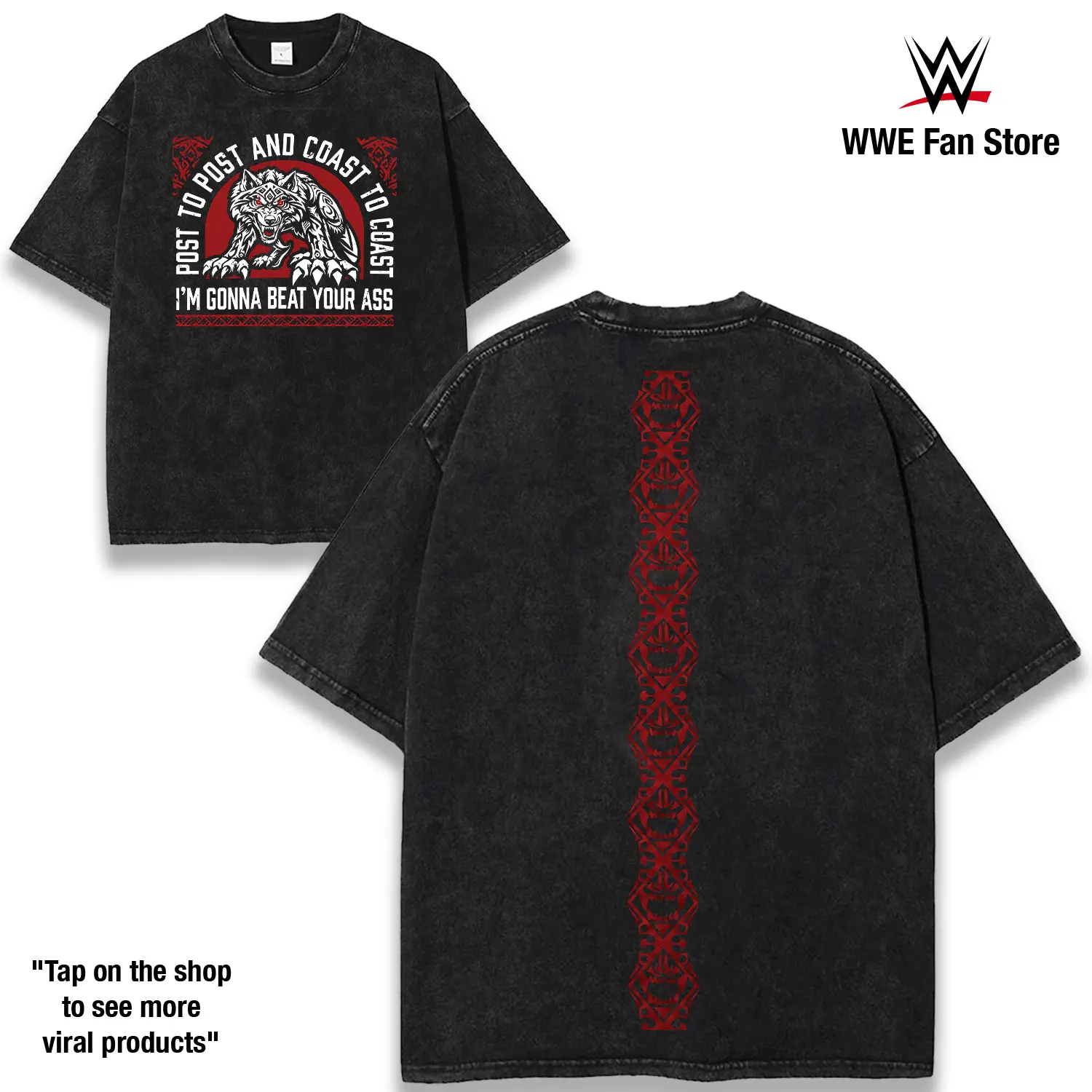 Jacob Fatu Americana ProSphere Graphic Tee Men Top Shirt Wash 230gsm Cotton – Samoan Werewolf Power Meets USA Pride, Bloodline Legacy Influence, Explosive In-Ring Dominance, Ruthless Aggression & Rapid Rise Toward WWE Main Event Supremacy