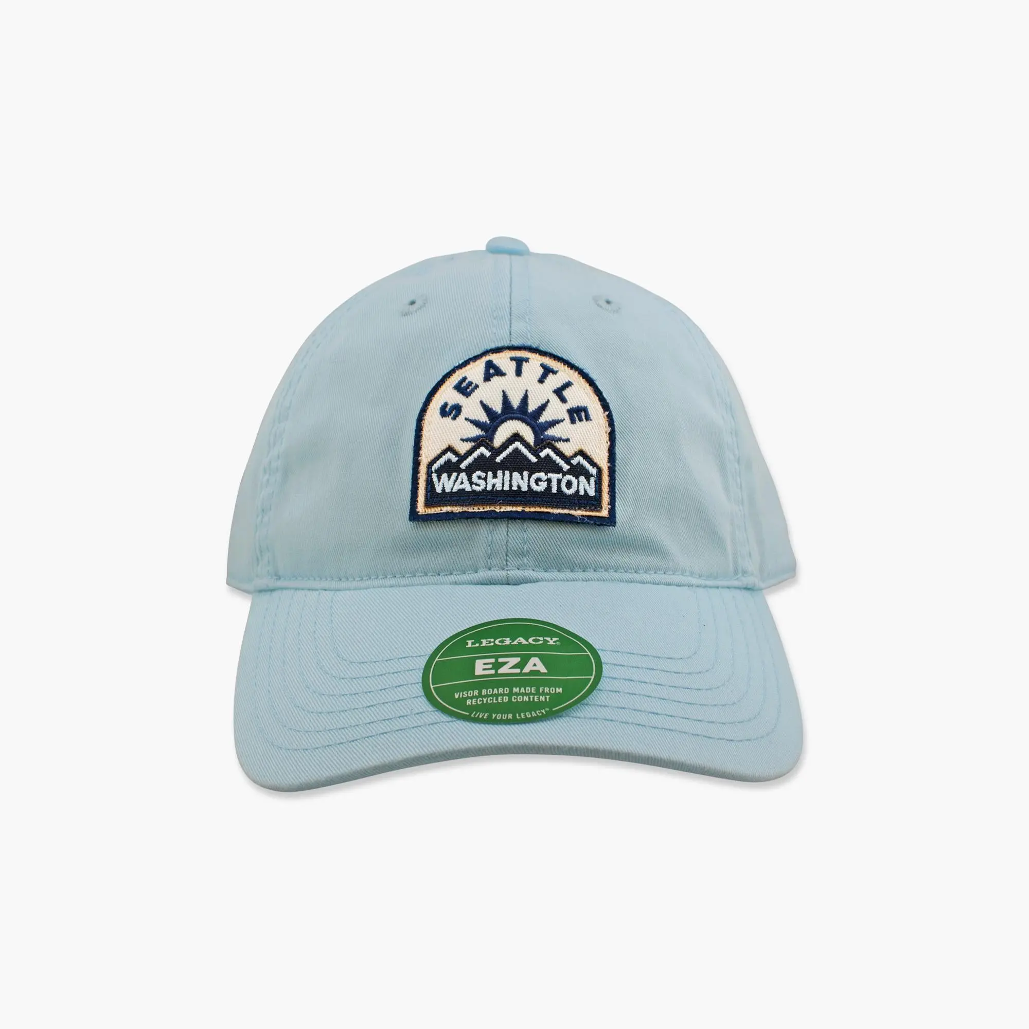 Peaking Sun Powder Blue Seattle Adjustable Hat