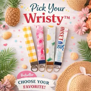 The Wristy Fabric Wristlet Keychain