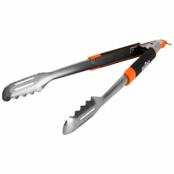 Mr Bar B Q Products 111491 Deluxe Stainless Steel Tongs