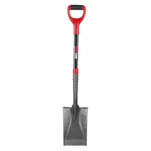 Spade Shovel Garden Flat Trenching Shovel for Digging Gardening Planting Edging, 43 inches