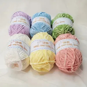 6 Skeins/Bag 50g*6=300g 100% Polyester Soft Yarn Blanket Yarn for Braiding Small Ornaments, Bags, Blankets, Clothes, Flower Yarn Crochet Knitting Total Length 480m (80m*6 87locks*6), Crochet Supplies|Decorative Yarn|Soft Yarn Quality, Crochet Accessories