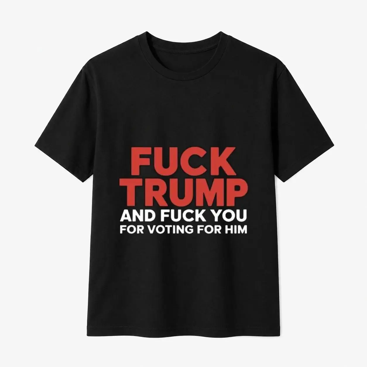 Women's 100% Cotton Breathable Casual Graphic Short-Sleeves Golf Tee, Comfortable Humorous Anti-Trump Kamala Harris Support Sports Top Gift, Round Neck