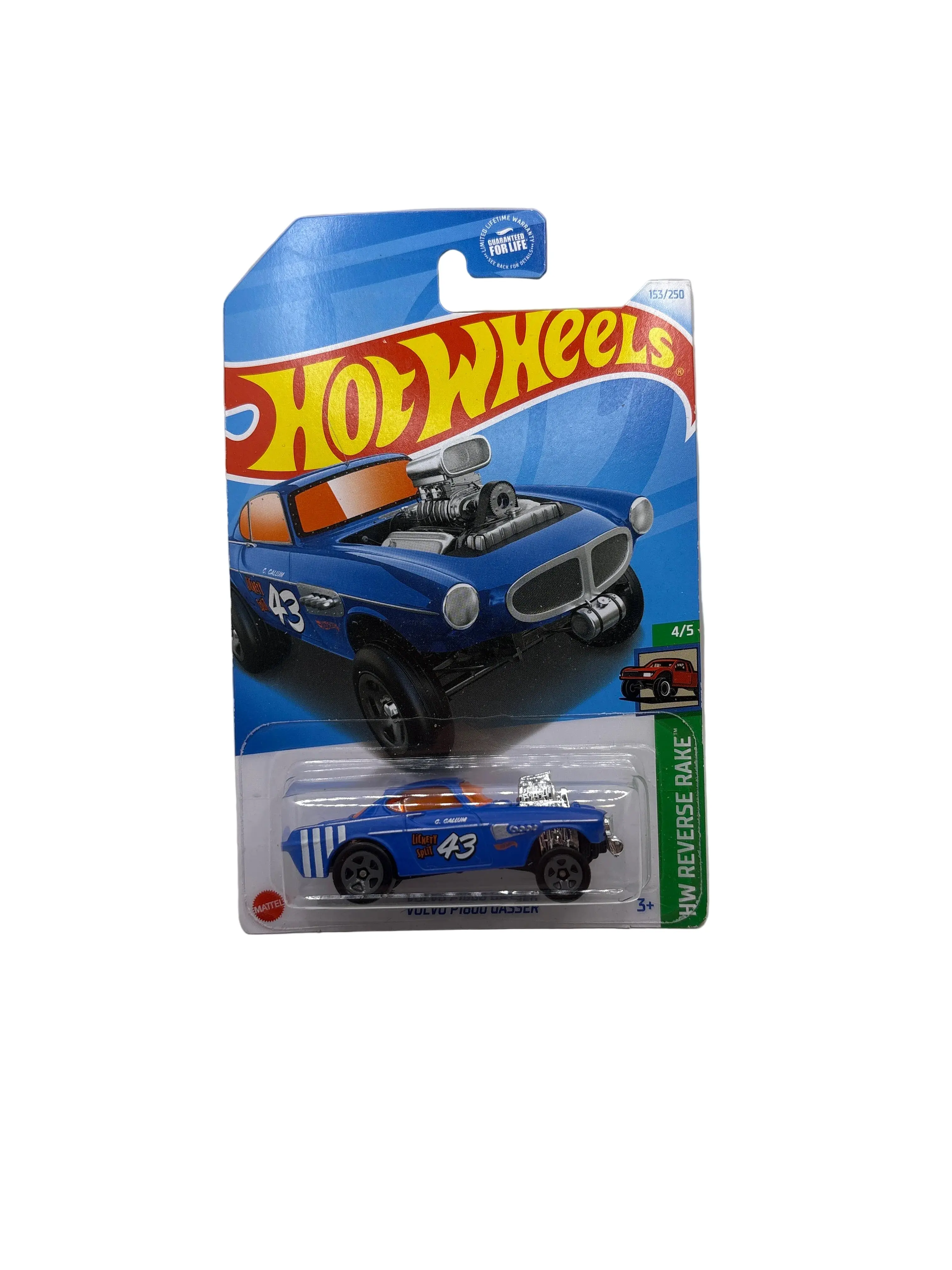 Hot Wheels Volvo P1800 Gasser Diecast