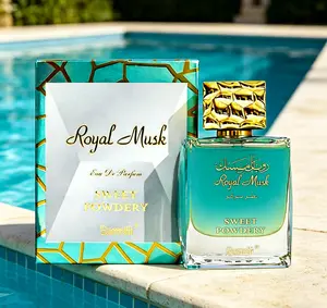 Surrati Royal Musk EDP 100ml | Sweet Powdery Arabian Unisex Perfume, Long Lasting Luxury Musk Scent
