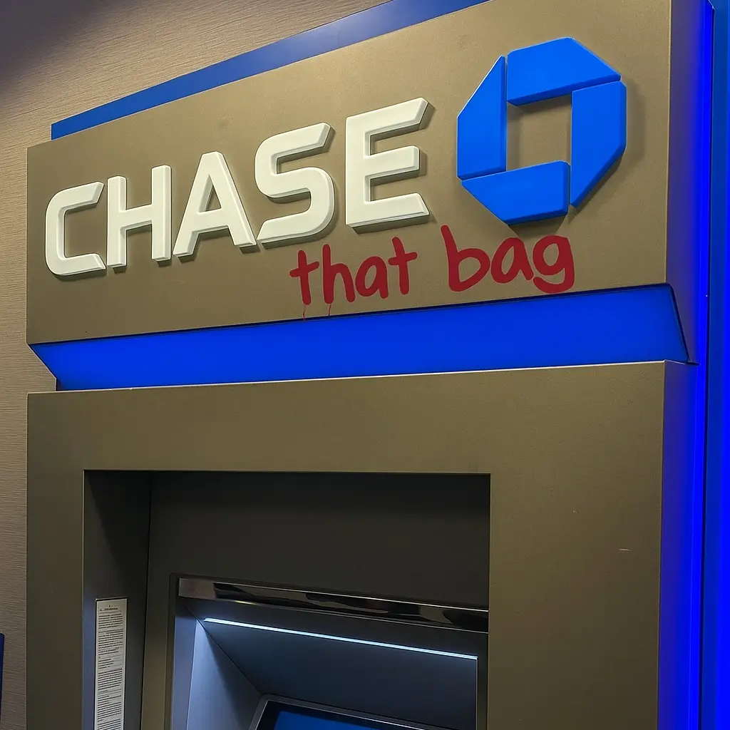 Chase That Bag Decal For Motivation 3.5" x 12" Weatherproof Fade-Resistant Durable Adhesive Vinyl Decal Ideal for Cars Laptops Windows & Workspaces