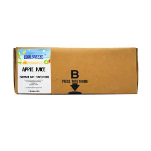 Coolbreeze® Beverages 2.5 Gallon Bag-In-Box Syrup Real Fruit Concentrate - Apple Juice
