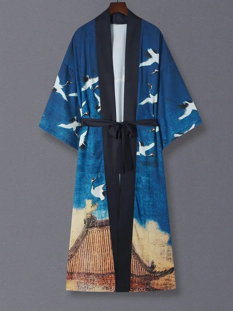 barbara eden dancing in a blue dress Vintage Japanese Kimono