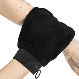 2PCS Exfoliating Bath Gloves – Stretchy Shower Scrub Mitts for Daily Cleaning, Perfect for Home Spa & Shower Routine