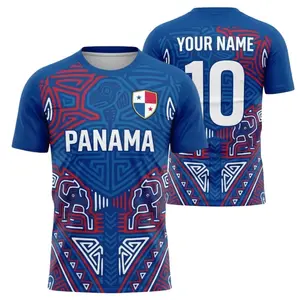 Panama Soccer Jersey Top Personalized Name Number, Soccer Jersey Gift for Fans