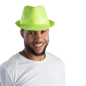 Sequined Fedora Hat For Adults - Party Hat for Halloween, Photo Booth , Dance Party And Costume Party | 5 Flashy Colors