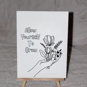 Pre-Designed 11x14 Canvas for DIY Painting and Self-Care Nights