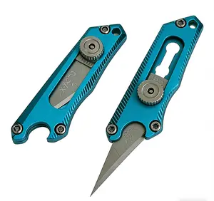 Keyring Bottle Opener Metal Multi-Tool for Unboxing and Outdoor Use Multi-Function Utility Tool