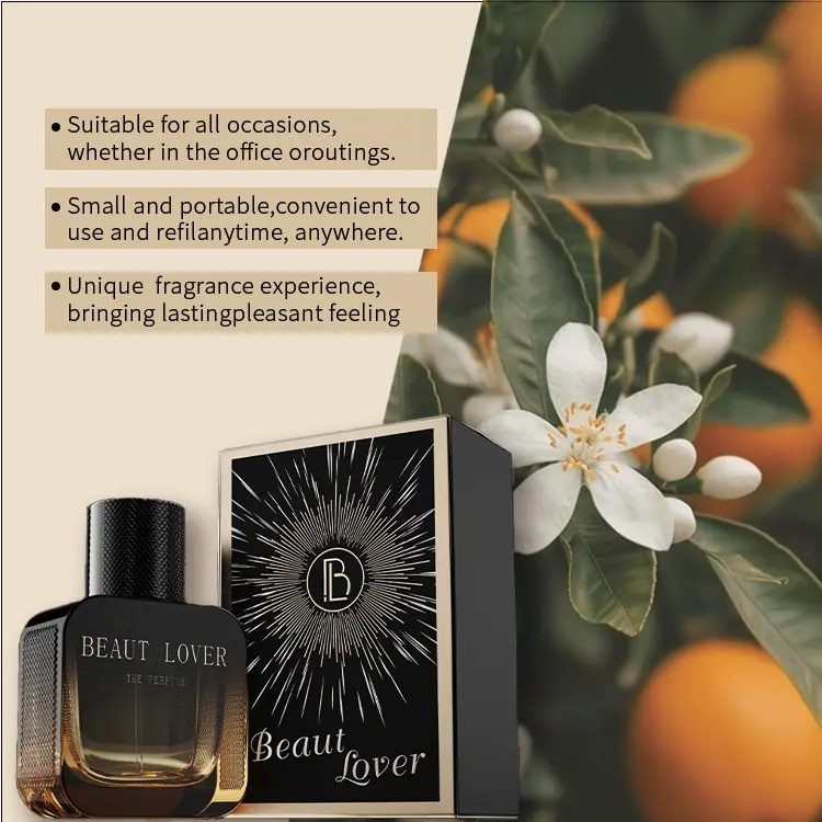 Men's Oriental Eau de Toilette, 50ml Long-Lasting Cologne Spray with Notes of Vanilla, Dragon's Blood & Citrus - Single Item, Long Lasting Perfume, Mens Gifts, Lavender Floral