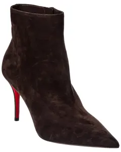 DNU PACK Christian Louboutin Miss Z 80 Suede Bootie