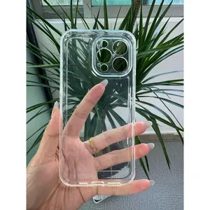 FOR APPLE IPHONE 13 13PRO 13PROMAX 14 14PRO 14PROMAX 14PLUS Phone case Transparent Soft Casing Shockproof Protective cover