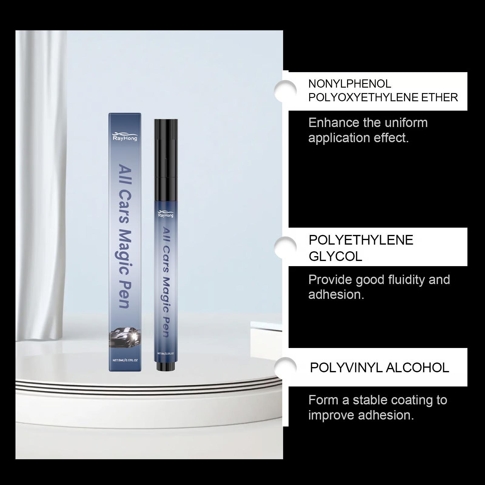 Magic Car Scratch Removal Pen – Fast Paint Scratch Repair Tool for Cars, Restore Gloss Instantly, Perfect for Fall Vehicle Care