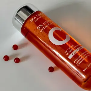5X Vitamin C Face Toner – Korean Citrus Extract with Hyaluronic Acid for Glowy Skin | Gentle Hydration