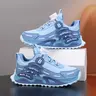 Four-Season Kids' Sports Shoes, PU Leather Upper, Breathable Lining, Eva Shock Absorption Sole, Ideal for Training, Running, Daily Wear, Sporty Shoes