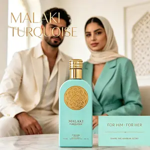 Malaki Turquoise unisex Arabian perfume, timeless oriental aroma with excellent long-lasting performance, ideal couple fragrance and premium gift for your lover and family.