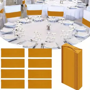 50Pcs/Set Chair Back Decorative Bow Tie Strap,Spandex Chair Belt Elastic Chair Bow Tie without Buckle Slider,Suitable for Wedding Party Banquet Decoration,Halloween Christmas Gifts,Hand Tools Kits