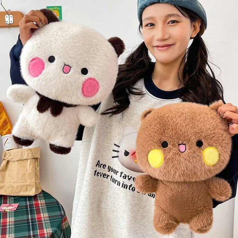Fast Delivery 25-60cm Panda Bubu And Yier Plush Toys - Cartoon Panda Bubu And Dudu Soft Filling Plush Doll , Cute Birthday Gifts