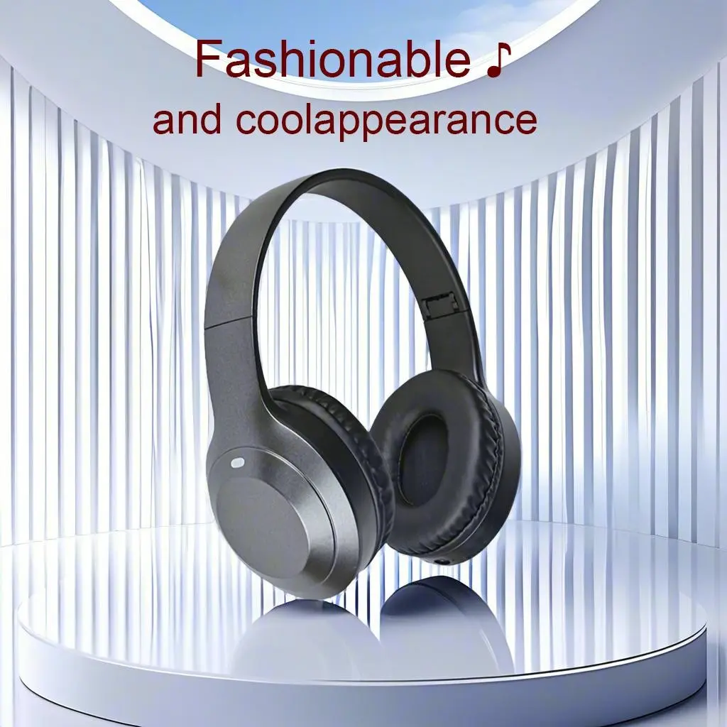 Wireless Headphones, High Quality Headphones, Foldable Noise Cancelling Headphones, Portable Earphones, Universal Wireless Headset for Gaming, Sports, Office, Noise Cancellation Headset