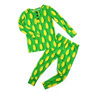 Jackson Corn TWO PIECE Bamboo Kids Set Farm Gigi and Max