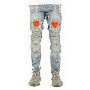 Broken Heart Jeans - Orange