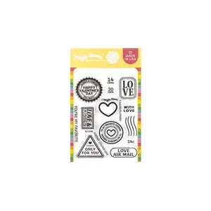 Postage Collage Love Stamp Set Postage Collage Love Stamp Set