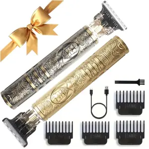 Professional Men's Hair Clipper, 1 Piece Rechargeable Cordless Hair Trimmer with Accessories, Hair Cutting Machine Kit for Barber and Home Use