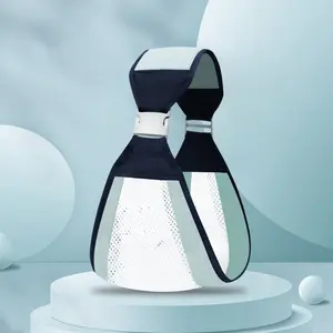 Baby Sling Carrier, Adjustable Half Wrapped Sling Hip Carrier - Newborn Sling Carriers Lightweight Breathable Mesh Fabric for Newborn to Toddler Up to 45 lb