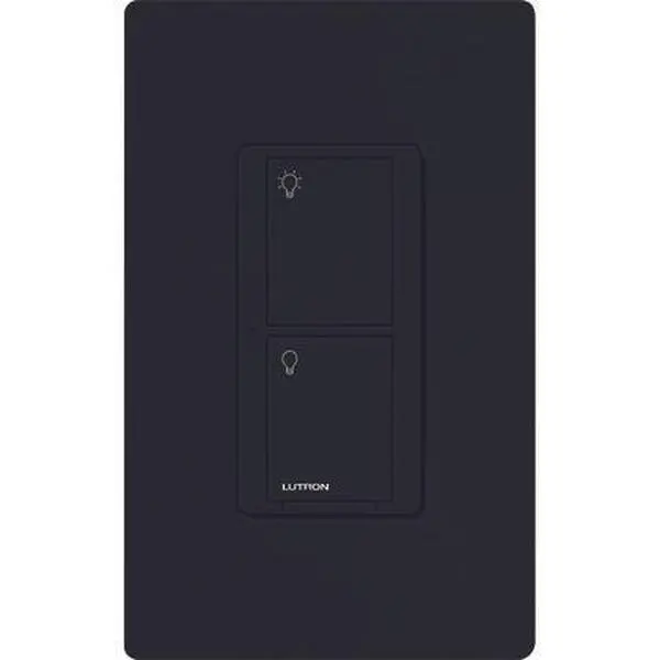 Lutron Caseta Original Smart Switch, 6A Light or 3.6A Fan, Neutral Required, 120V, PD-5ANS-BL, Black