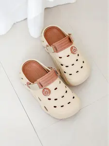 Men's Casual Thick Sole Clogs, Comfortable Breathable Outdoor Beach Camping Clogs, Fashionable Clogs for Indoor & Outdoor Wear