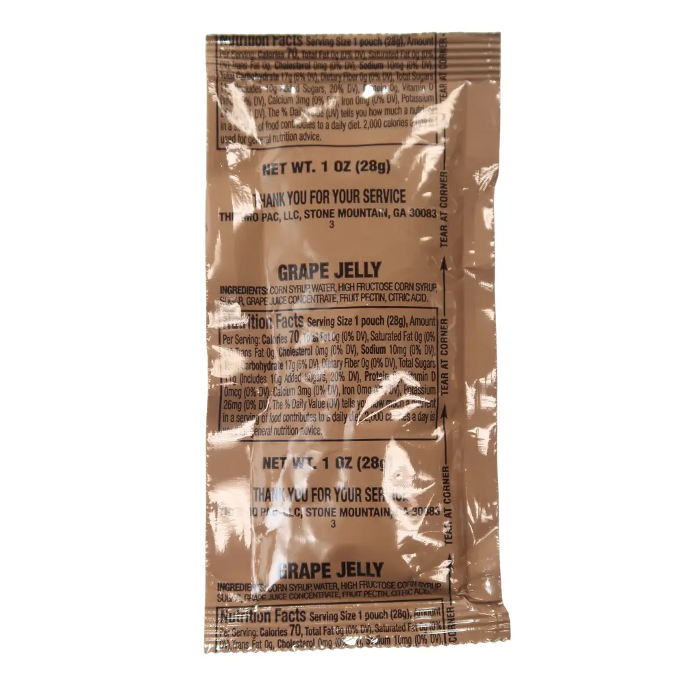 MRE Jelly - Grape MRE Jelly - Grape