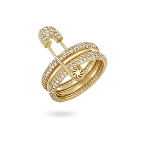 Eternal Safety Pin Ring