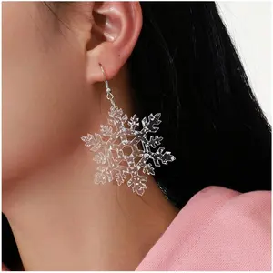 Snowflake Earrings for Women Snowflake Dangle Earrings Winter Earring Christmas Earring for Women