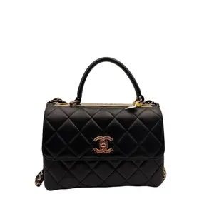 Pre-owned CHANEL H5 Trendy CC Handbag H19741