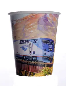 Amtrak Train Party 9 oz Paper Cups (8 ct)