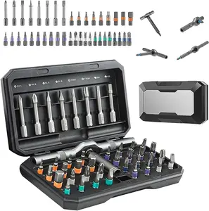 42 in 1 Magnetic Screwdriver Set,Rotary Ratchet Sscrewdriver Set, Multi-Function Repair Tool With Detachable Handle,DIY Enthusiast,Multifunctional Usage Scenarios