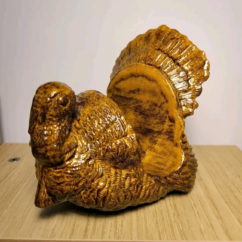 Ceramic Turkey Napkin Sponge Towel Holder
