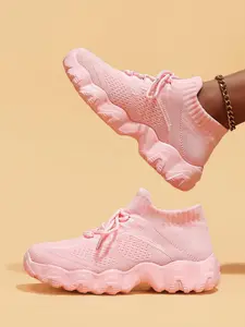 Women's Ditsy Floral Print Lace Up Low Top Sneakers, Walking Running Shoes, Casual Breathable Comfortable, All-match Basic Shoes for Daily Wear