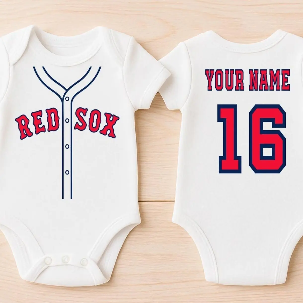 Personalized Baseball Baby Bodysuit, Custom Toddler Sports Jersey, Infant Baseball Shirt, Kids Game Day Gift 3BR