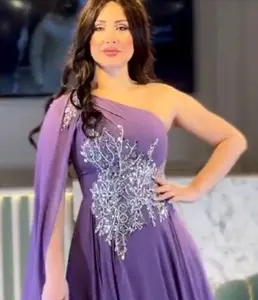 Lavender Dress for Women - Formal Dress, Piece, Elegance, Spring