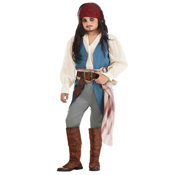Captain Jack Sparrow Costume for Kids (© Disney)